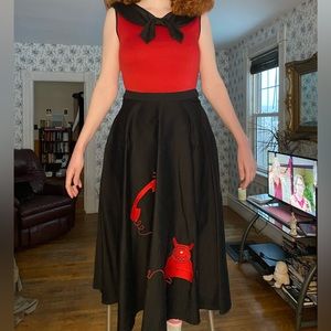Collectif 1950’s style Swing/Poodle Skirt